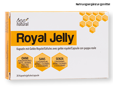 BEE NATURAL Gelée-Royale-Kapseln