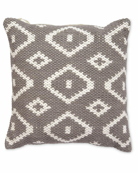 Grey Diamond Cushion