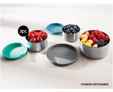 Round Container 3 Piece Set