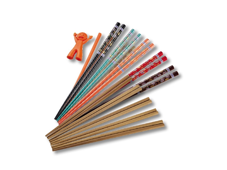 Baguettes en bambou/ baguettes pour enfants, lot de 5/ lot de 2