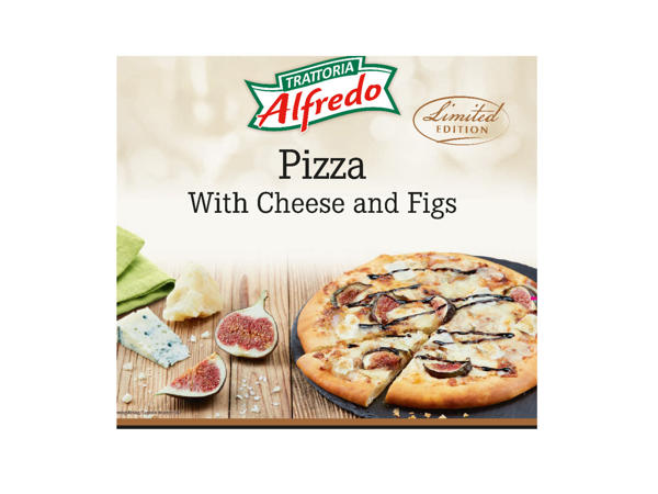 Pizza med ost & fikon
