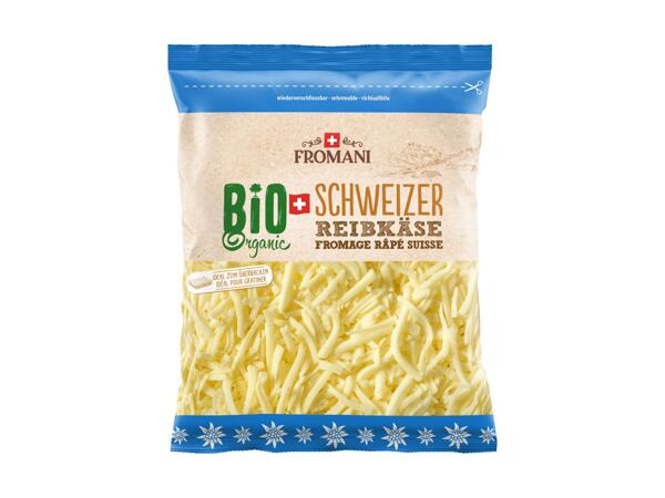 Fromage râpé suisse bio