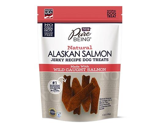 Pure Being 
 Salmon Jerky Dog Treats