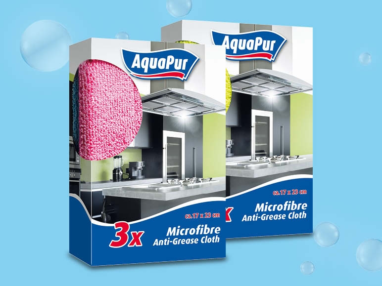 Chiffons en microfibre anti-graisse