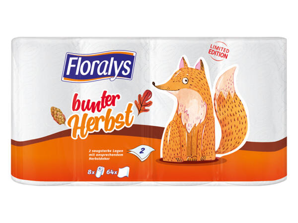 Küchentücher bunter Herbst