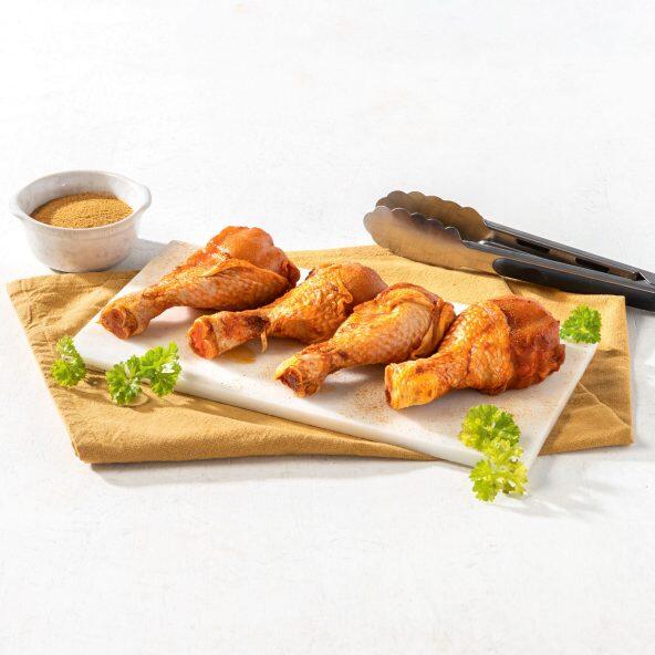 Pilons de poulet marinés