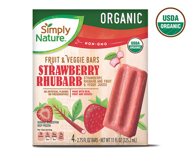 SimplyNature Organic Fruit & Veggie Bars