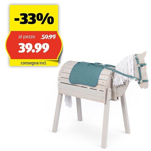 TOYLINO Cavallo in legno