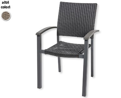 Sedia impilabile "Milano" GARDENLINE(R)