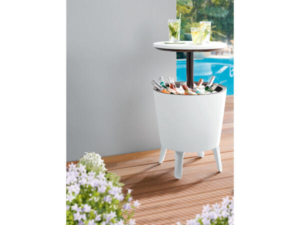 Party Table with Ice Bucket