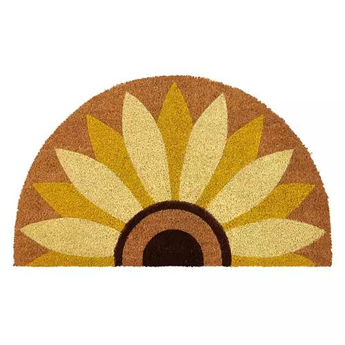 18" x 30" Spring Coir - Sunflower Slice