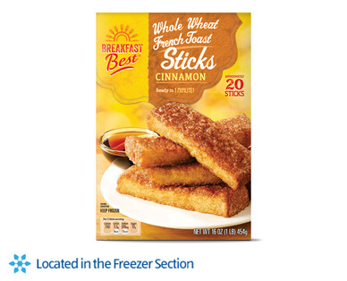 Breakfast Best Cinnamon Whole Wheat French Toast Sticks