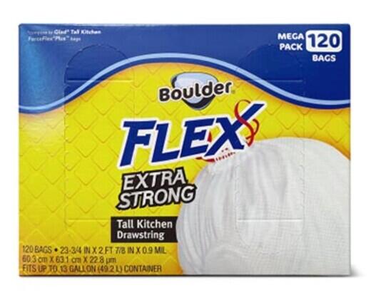 Boulder 
 Flex Drawstring Kitchen Bags