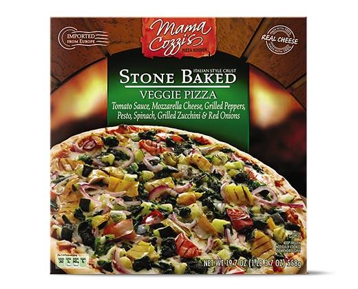 Mama Cozzi's Pizza Kitchen 
 Stone Baked Pizza Four Cheese or Veggie