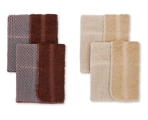Huntington Home 4Pk Bar Mop Towels or 4Pk Scrubber Dishcloths