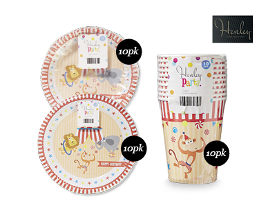 Children's Party Tableware 10pk