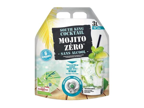 Cocktail Mojito sans alcool zréo sucre