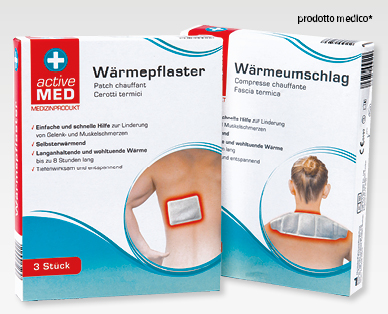 Cerotti termici/Fasce termiche ACTIVE MED