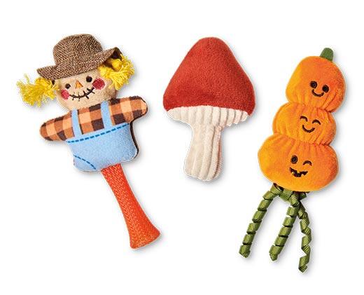 Heart to Tail Fall Catnip Toys 3-pk