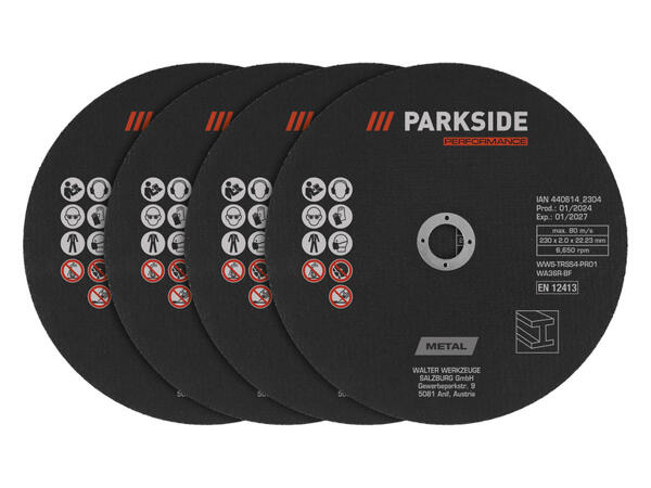 PARKSIDE PERFORMANCE(R) Řezné / hrubovací kotouče, Ø 230 mm
