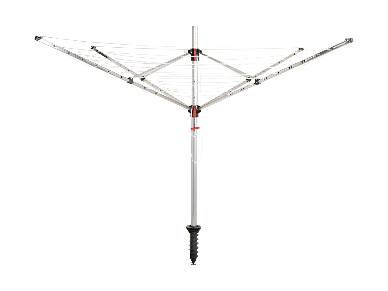 Séchoir parapluie en aluminium