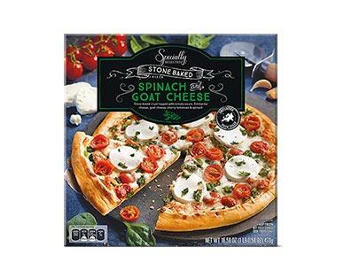 Specially Selected Stone-Baked Spinach & Goat Cheese Pizza