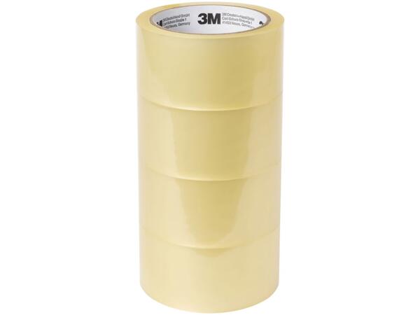 Packaging tape 66m x 50mm, 4 pieces