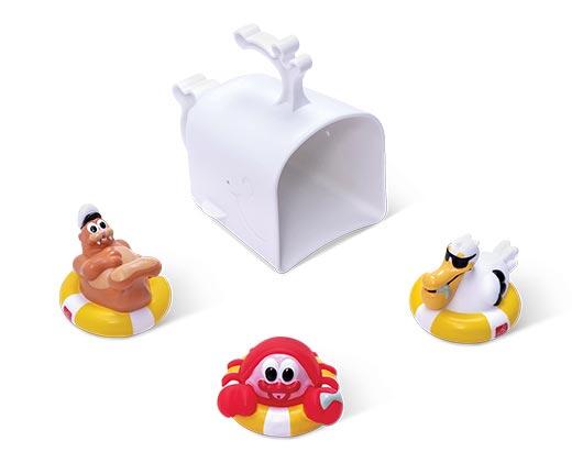Step2 
 Nautical Bath Boat