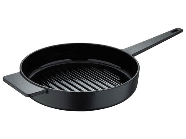 Cast iron grill pan