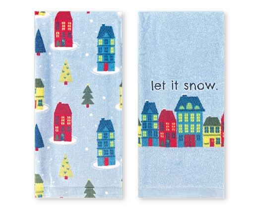 Merry Moments 
 2 Piece Holiday Towel Set