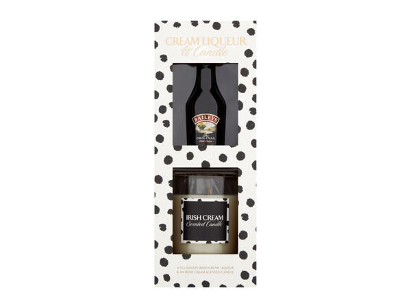 Bailey's Cream Liqueur & Candle Set
