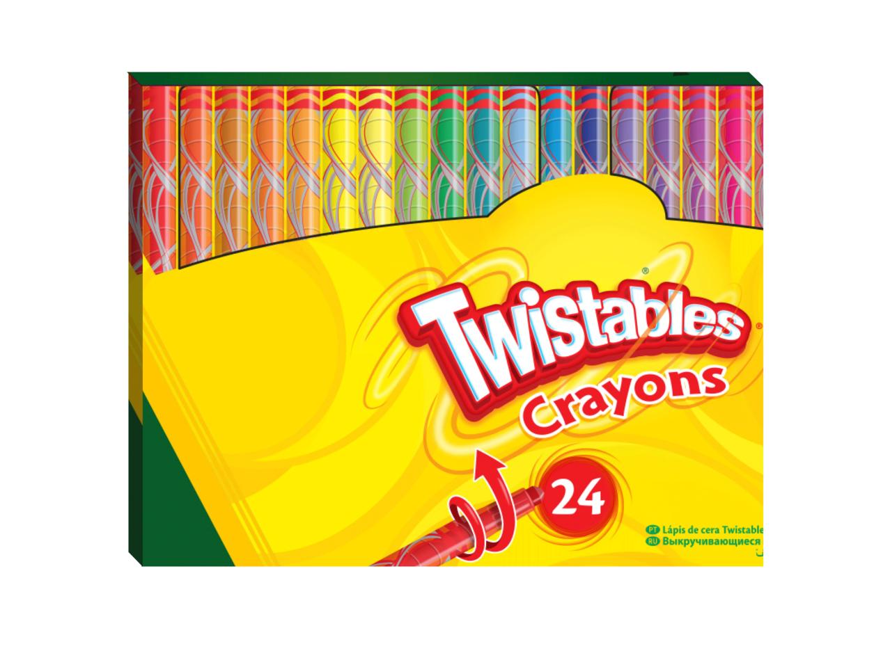 CRAYOLA 24 Pack Crayola Twistables