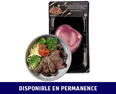 GOURMET 
 MÉDAILLONS DE FILET DE BŒUF BLACK ANGUS