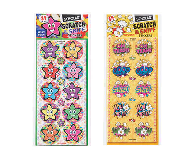 Scratch & Sniff Stickers 84pk