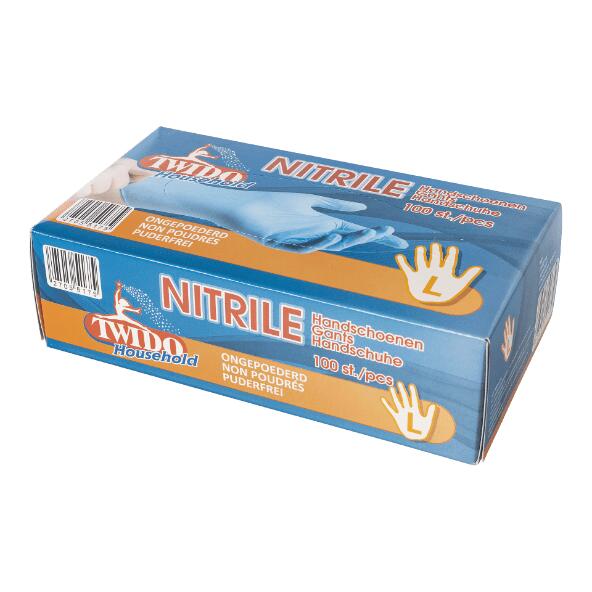 TWIDO HOUSEHOLD(R) 				Nitrilhandschuhe, 100 St.