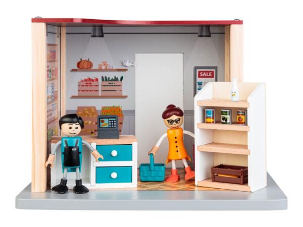 Playtive Wooden Room Play Set