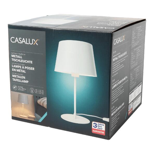 CASALUX(R) 				Metall-Tischlampe