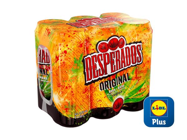 Bière Desperados aromatisée à la tequila
