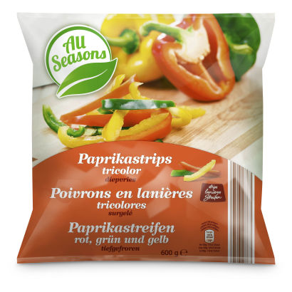 Lanières de poivron ou rondelles d'oignon