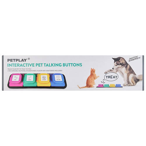 Interactive Pet Talking Buttons