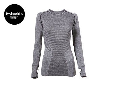 Ladies Seamless Long Sleeve Top