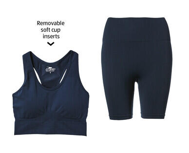 Women's Seamless Crop, Tee or Shorts