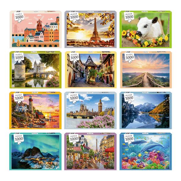 Puzzle, 1000 Teile