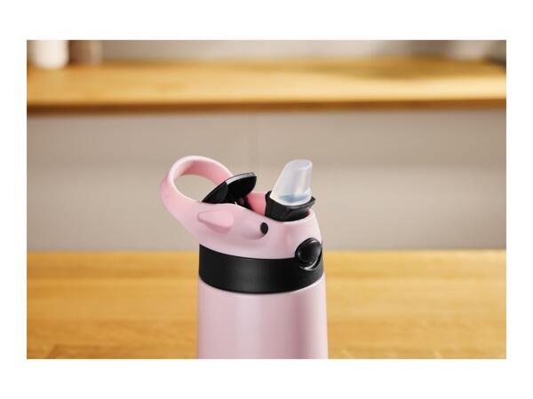 Silvercrest Pink Double-Walled Stainless Steel Drinks Bottle