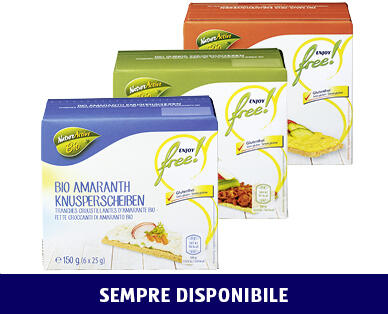 ENJOY FREE!/NATURE ACTIVE BIO 
 FETTE CROCCANTI SENZA GLUTINE BIO