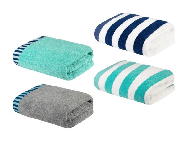 Serviette de douche éponge