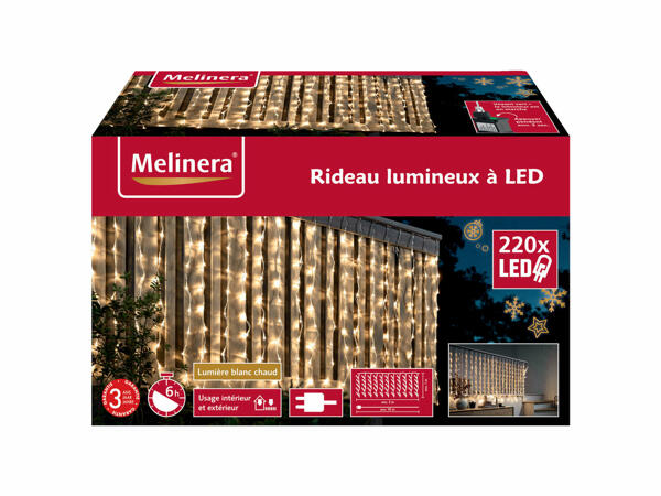 Melinera LED-ljusgardin