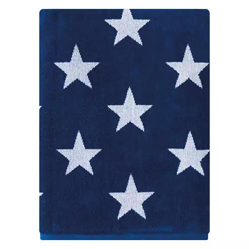 40" x 72" Luxury Beach Towel, Stars