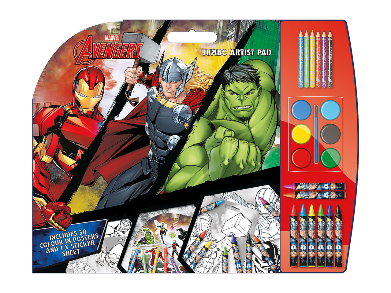 Jumbo Licensed Artist Pads