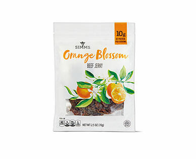 Simms Honeysuckle Habanero or Orange Blossom Beef Jerky